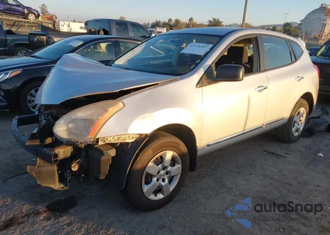 2012 Nissan Rogue S из США, поврежденный, VIN JN8AS5MV0CW712760